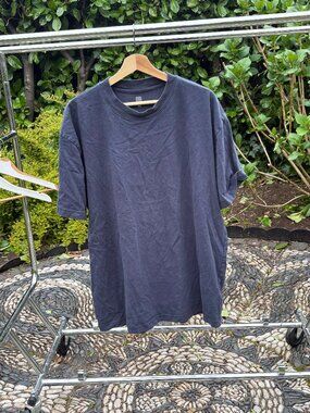 Yeezy x Gap T-Shirt Navy Blue - Size L